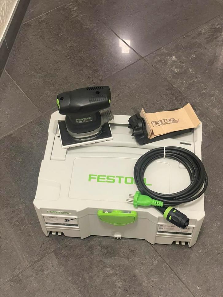 Festool RS 400 EQ vlakschuurmachine., Doe-het-zelf en Verbouw, Gereedschap | Schuurmachines, Zo goed als nieuw, Vlakschuurmachine