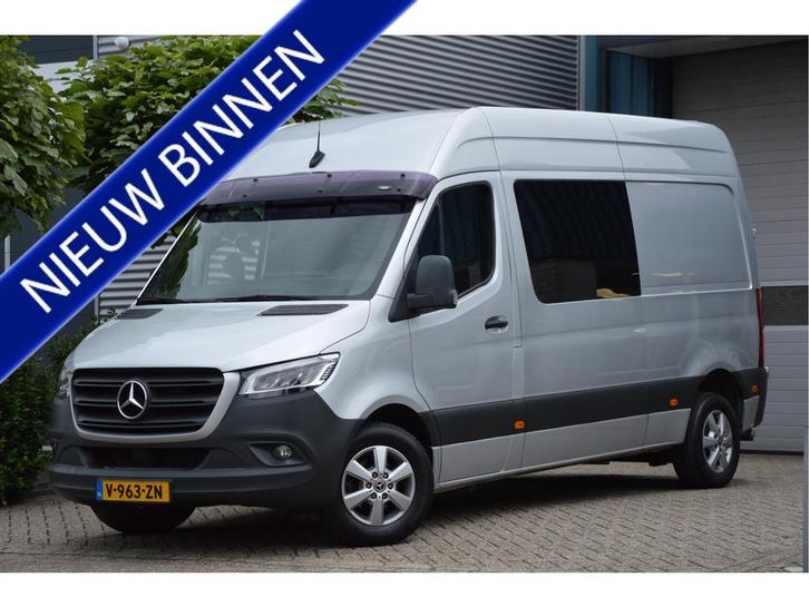Mercedes-Benz Sprinter 314 2.2 CDI L2H2 DUBBEL CABINE | LED, Auto's, Bestelauto's, Bedrijf, Te koop, ABS, Achteruitrijcamera, Adaptive Cruise Control