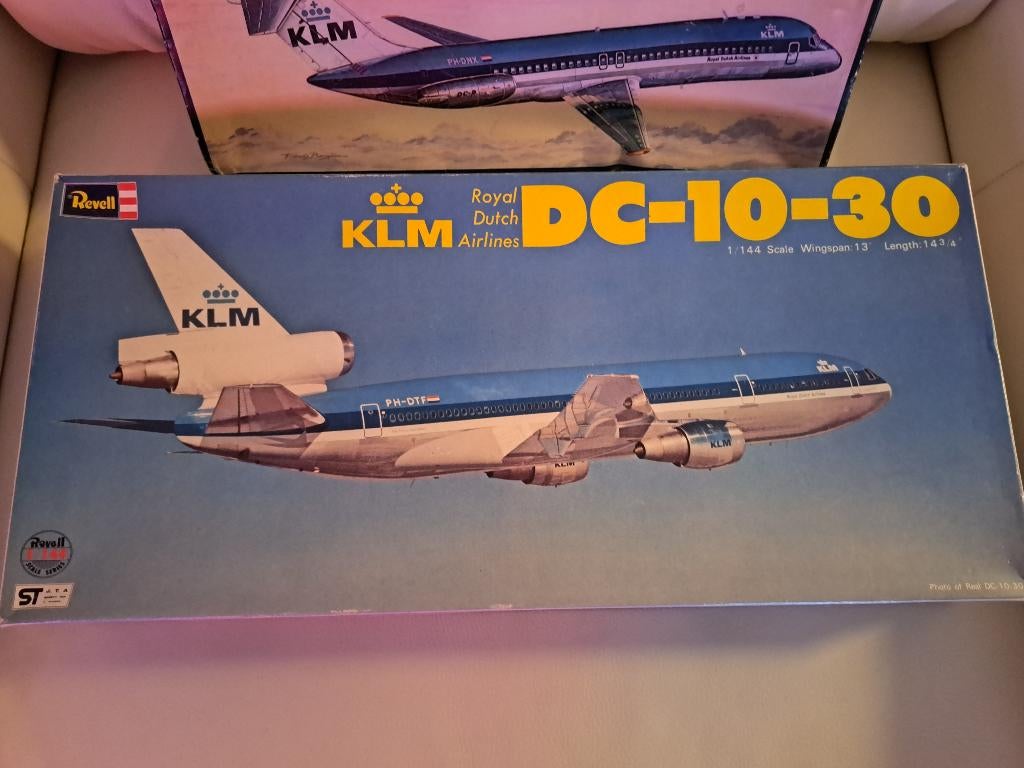 Revell 4222 KLM McDonnel Douglas DC-10-30 Vliegtuig Bouwdoos, 1:72 tot 1:144, Revell, Nieuw, Ophalen of Verzenden