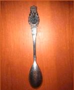 Theelepel koningin Wilhelmina 50 jaar, Antiek en Kunst, Ophalen of Verzenden