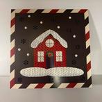 Pop up 18x18cm diamond painting kerstkaart 2, Ophalen of Verzenden, Zo goed als nieuw, Kerst