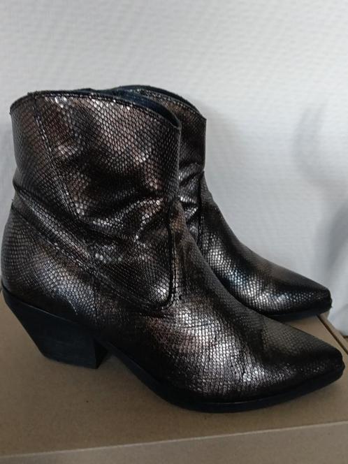 Via Vai Bronzen Laarsjes - Maat 39 - Nieuw!, Kleding | Dames, Schoenen, Nieuw, Lage of Enkellaarzen, Bruin, Ophalen of Verzenden