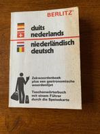 "Berlitz" Duits/Nederlands Niederländisch/Deutsch, Ophalen of Verzenden, Zo goed als nieuw, Van Dale, Duits