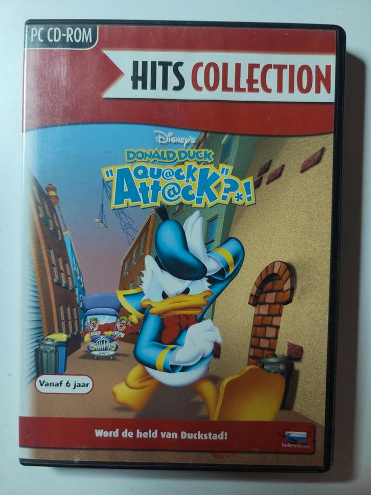 Donald Duck Qu@ck Att@ck?! PC Game - Hits Collection bieden, Spelcomputers en Games, Games | Pc, Gebruikt, Platform, 1 speler