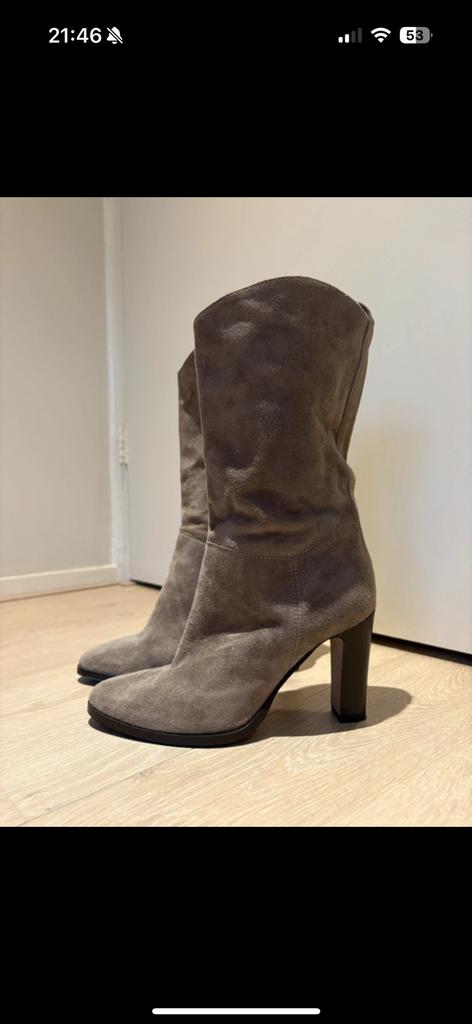 Gomma Davos laarsjes maat 38, Kleding | Dames, Schoenen, Bruin, Lage of Enkellaarzen, Ophalen of Verzenden, Zo goed als nieuw