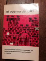 el poema del Cid - Spaanse taal - en letterkunde- in het Ned, Boeken, Ophalen of Verzenden, Gelezen, Non-fictie