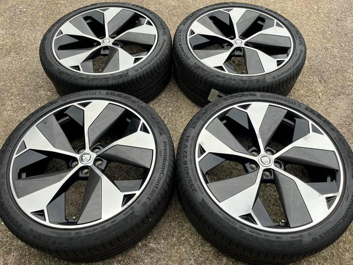22” originele Jaguar I-Pace zomer velgen | Carbon | 6MM, Auto-onderdelen, Banden en Velgen, Banden en Velgen, Zomerbanden, Overige maten