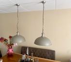Huiskamer lamp set van 2 voor €50,- zgan industriële lamp, Ophalen of Verzenden, Zo goed als nieuw, Metaal