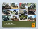 JCB defensie grondverzet folder trekker brochure tractor, Ophalen of Verzenden, Zo goed als nieuw, Overige merken