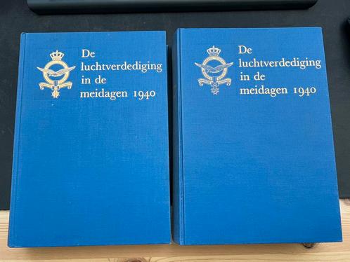 De luchtverdediging in de meidagen 1940 - deel 1 + 2, Verzamelen, Militaria | Tweede Wereldoorlog, Luchtmacht, Boek of Tijdschrift