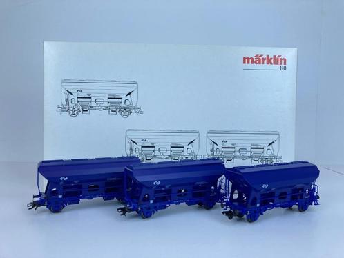 Märklin 46340 - Zelflosser Goederenwagonset NS, Hobby en Vrije tijd, Modeltreinen | H0, Nieuw, Wagon, Wisselstroom, Märklin, NS