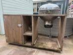 BBQ Tafel met Weber Mastertouch - Opknapper, Tuin en Terras, Ophalen, Gebruikt
