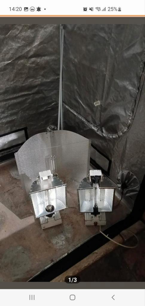 Complete Kweektent Set - Gavita, Afzuiger, Inblazer, Tuin en Terras, Kweekspullen, Gebruikt, Kweektent, Ophalen