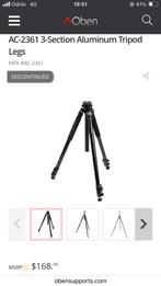 Oben AC-2300 Statief - Zo goed als nieuw!, Ophalen, Zo goed als nieuw, Minder dan 150 cm, Driepoot