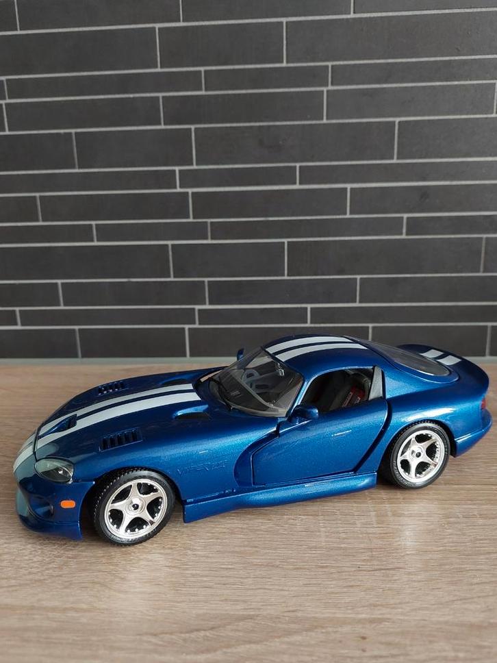 Bburago 1:18 Dodge Viper GTS Coupé 1997 - in doos, Hobby en Vrije tijd, Modelauto's | 1:18, Nieuw, Auto, Bburago, Ophalen of Verzenden
