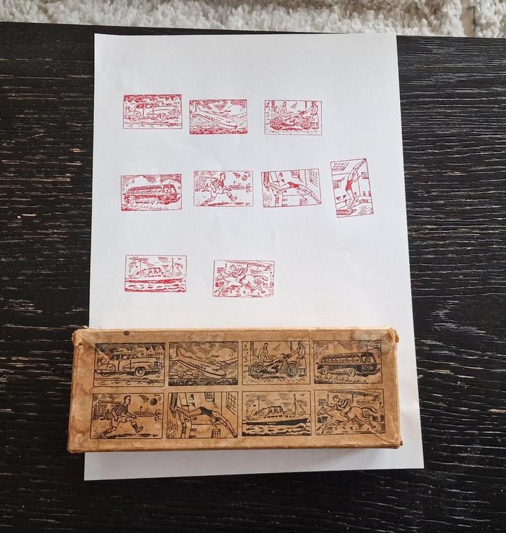 Oude Beloningsstempels Noord Nederlandse Stempel Fabr., Hobby en Vrije tijd, Stempelen, Ophalen of Verzenden