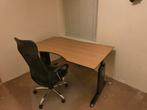 Compass  Lensvelt bureau 160×90cm, Huis en Inrichting, Bureaus, Ophalen of Verzenden, In hoogte verstelbaar, Gebruikt