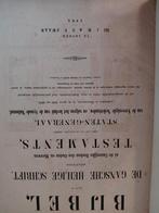 Statenbijbel 1864, Dordrecht, met kaart Israël, Ophalen of Verzenden