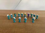 Vintage set van 14 Micro Popz Peyo smurfen, Verzamelen, Ophalen of Verzenden, Zo goed als nieuw, Verschillende Smurfen