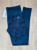 Gymshark Adapt Camo Seamless Ribbed leggings, Blauw, Nieuw, Ophalen of Verzenden, Fitness of Aerobics