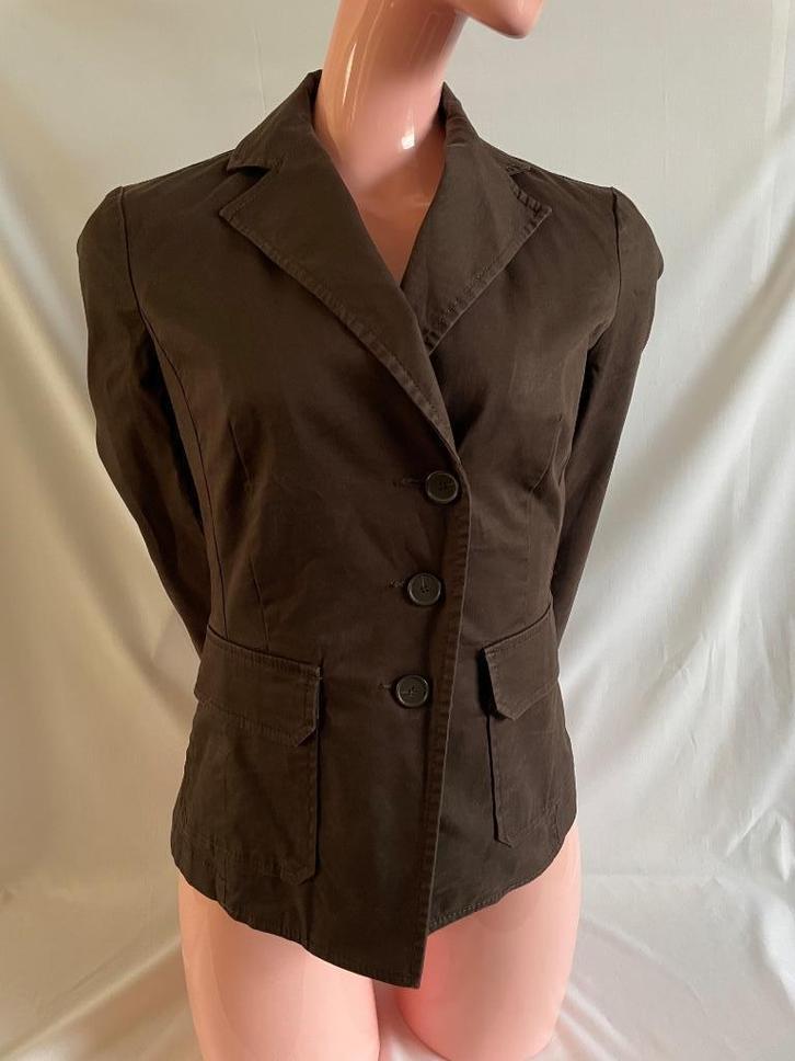 Mexx bruine blazer, maat 34. Nieuw, Kleding | Dames, Jasjes, Kostuums en Pakken, Nieuw, Jasje, Maat 34 (XS) of kleiner, Bruin