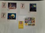 17 grote Disney fdc's, Postzegels en Munten, Ophalen of Verzenden