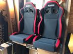 Sparco R100 Zwart Rood Kuipstoel Sportstoel Racestoel, Ophalen of Verzenden