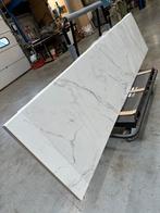 Aanrecht marmer HPL nieuw, 600x2340x38mm, Ophalen, 200 cm of meer, Wit, Nieuw