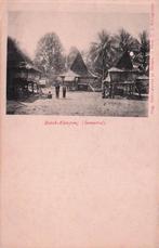 Nederlands Indië Sumatra - Batak Kampong, Ophalen of Verzenden, Voor 1920, Ongelopen, Buiten Europa