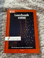 Frits Kluijtmans - Leerboek HRM, Ophalen of Verzenden, Zo goed als nieuw, Frits Kluijtmans; A. Kamperman