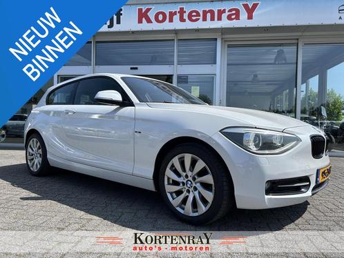 BMW 1-serie 114i Business+ Sport Line/leder/airco/bi xenon/n, Auto's, BMW, Bedrijf, Te koop, 1-Serie, ABS, Airbags, Airconditioning
