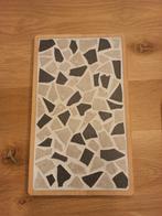 Mozaiek serveerplank, Ophalen of Verzenden, Nieuw, Rechthoekig, Hout