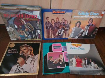 Te koop een partijtje vinyl singles en lps  beschikbaar voor biedingen