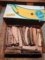 Dozen droog brandhout in bananendoos 12 kilo vuurkorf haard, Tuin en Terras, Haardhout, Minder dan 3 m³, Ophalen