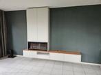 Maatwerk TV-meubel met elektrische haard, Nieuw, Ophalen of Verzenden, 200 cm of meer, 150 tot 200 cm