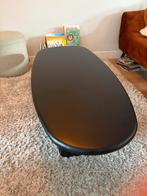 Basiclabel salontafel Dirck mangohout zwart, Huis en Inrichting, Tafels | Salontafels, Ophalen, 50 tot 100 cm, Rond, Nieuw