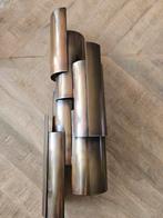 Wandlamp Art Deco stijl bronskleurig Beau Rivage Antiek Mess, Verzenden, Zo goed als nieuw