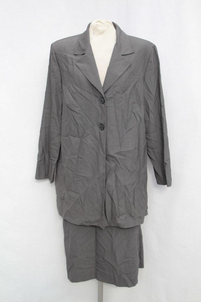 Grijs mantelpakje.Mt 42.Merk Frankenwälder, Kleding | Dames, Jasjes, Kostuums en Pakken, Zo goed als nieuw, Kostuum of Pak, Maat 42/44 (L)