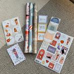 Sinterklaas inpak papier set, Diversen, Cadeaupapier, Ophalen of Verzenden, Nieuw