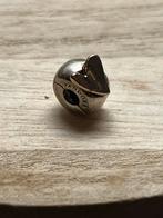 Pandora Zilver Clip Rosé Hartje - 100% Origineel, Verzenden, Pandora, Zo goed als nieuw, 1 bedel