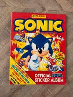 Panini sonic sega album compleet met poster, Verzenden, Zo goed als nieuw, Meerdere stickers