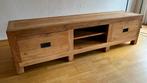 Tv meubel met 2 lades en audio ruimte ( handgemaakt), Huis en Inrichting, Kasten | Televisiemeubels, Ophalen, Teakhout, 50 tot 100 cm