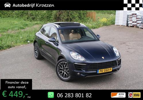 Porsche Macan 2.0 | Pano | Luchtvering | Sportchrono | Trekh, Auto's, Porsche, Bedrijf, Te koop, Macan, 4x4, ABS, Achteruitrijcamera