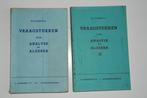 Vraagstukken over Analyse en Algebra I & II Salet 1953 / 55, Boeken, Gelezen, Ophalen of Verzenden, Wiskunde A