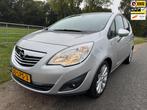 Opel Meriva 1.4 Turbo Cosmo 140PK top onderhouden, 15 km/l, Gebruikt, 680 kg, Leder en Stof