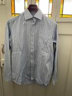 Canali Italy overhemd hemd blouse shirt, Blauw, Zo goed als nieuw, Canali, Halswijdte 39/40 (M)
