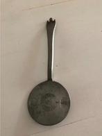 Tinnen spiegeleilepel, Ophalen of Verzenden