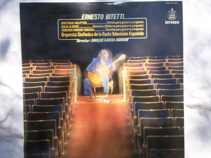 Spanje Ernesto Bitetti Narciso Yepes Mario Escudero e.a., Cd's en Dvd's, Vinyl | Wereldmuziek, Zo goed als nieuw, Overige soorten