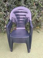 Vier degelijke stapelstoelen van Jardin, Ophalen, Kunststof, Gebruikt, Overige kleuren