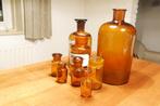 Set van 8 apothekers flessen, Antiek en Kunst, Ophalen